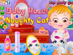 Trò chơi Bé Hazel - con mèo nghịch ngợm online.