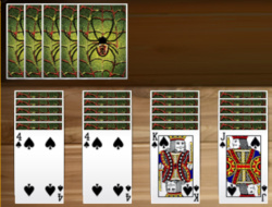 Trò chơi Nhện Solitaire online.