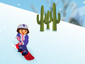 Trò chơi Dora Snow skates