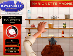 Trò chơi Ratatouille online.