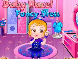 Trò chơi Bé Hazel Fancy ăn mặc online.