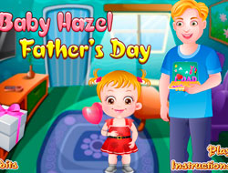 Trò chơi Bé Hazel: Ngày của Cha online.