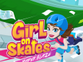 Trò chơi Girl on Skates Paper Blaze