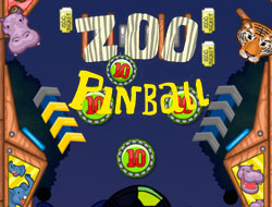 Trò chơi Pinball tại vườn thú online.