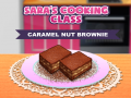 Trò chơi Sara`s Cooking Class Caramel Nut Brownie