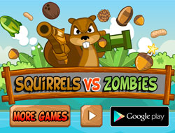 Trò chơi Ardillas Vs Zombies  online.