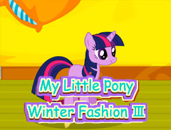 Trò chơi My Little Pony mùa đông thời trang 3  online.