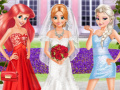 Trò chơi Frozen And Ariel Wedding
