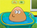 Trò chơi Pou Baby Bathing