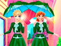 Trò chơi Elsa And Anna Paris Shopping