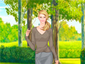 Trò chơi Helen Dog Walking Dress Up