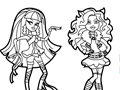 Trò chơi Monster High Coloring