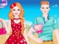 Trò chơi Barbie And Ken Love Date  