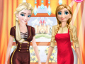 Trò chơi Elsa And Anna Work Dress Up  