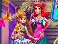 Trò chơi Anna And Ariel Princess Ball Dress Up