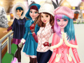 Trò chơi Princesses Go Ice Skating