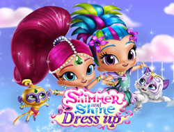 Trò chơi Shimmer và Shine Dress up  online.