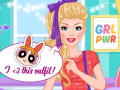 Trò chơi Barbie`s Look Powerpuff