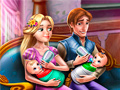 Trò chơi Rapunzel Twins Family Day