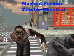 Trò chơi Lực lượng Mặt Nạ: Zombie Survival  online.