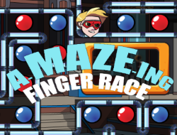 Trò chơi A-maze-ing ngón tay đua  online.