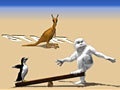 Trò chơi Yeti Sports - Albatros overload. Part 4