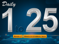 Trò chơi Daily 1 to 25