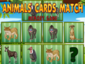 Trò chơi Animals Cards Match 