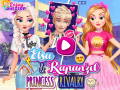 Trò chơi Elsa and Rapunzel Princess Rivalry