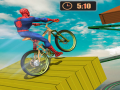 Trò chơi Superhero BMX Space Rider