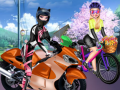 Trò chơi Sisters Motorcycle Vs Bike