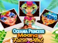 Trò chơi Oceania Princess Moana Face Art