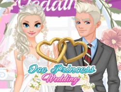 Trò chơi Ice Princess cưới  online.