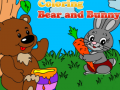 Trò chơi Coloring Bear and Bunny