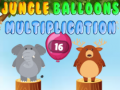 Trò chơi Jungle balloons multiplication