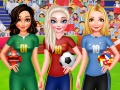 Trò chơi BFF Princess Vote For Football 2018