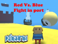 Trò chơi Kogama: Red Vs. Blue Fight in port