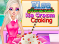 Trò chơi Elsa Homemade Ice Cream Cooking