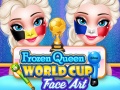 Trò chơi Frozen Queen World Cup Face Art