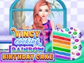 Trò chơi Vincy Cooking Rainbow Birthday Cake