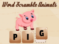 Trò chơi Word Scramble Animals