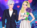 Trò chơi Ice Couple Princess Magic Date