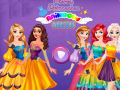 Trò chơi Disney Princesses Rainbow Dresses