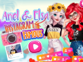 Trò chơi Ariel and Elsa Instagram Famous