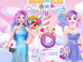 Trò chơi Barbie and Elsa in Candyland
