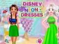 Trò chơi Disney Neon Dresses