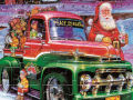 Trò chơi Santa Trucks Jigsaw