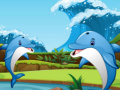 Trò chơi Dolphin Dice Race