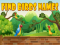 Trò chơi Find Birds Names