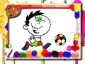Trò chơi Football Coloring Time